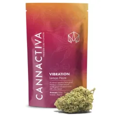 Vibration Lemon Haze CBD Cannactiva embalaje
