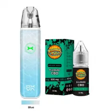 Pack Vaper Oxva + Líquido CBD Isolate 600 MG Blue