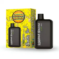 Pod desechable CBD Opium Banana Ice Iguana Smoke
