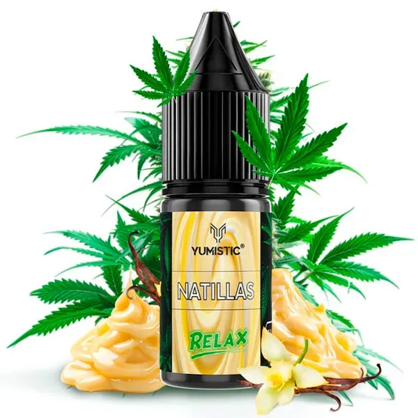 Líquido CBD Natillas 500 mg 10 ml Yumistic con sabor a natillas