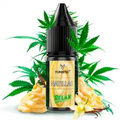Líquido CBD Natillas 500 mg 10 ml Yumistic con sabor a natillas