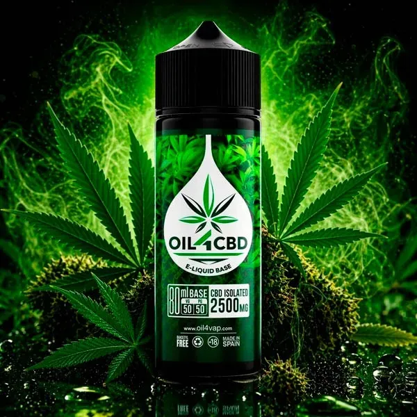 Base 80 ml Oil4CBD para realizar tus líquidos de CBD