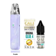 Pack Vaper Oxva Lite + Líquido CBD Isolate 600 MG Caliterpens purple