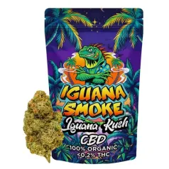 Flor CBD Iguana Kush Greenhouse Iguana Smoke