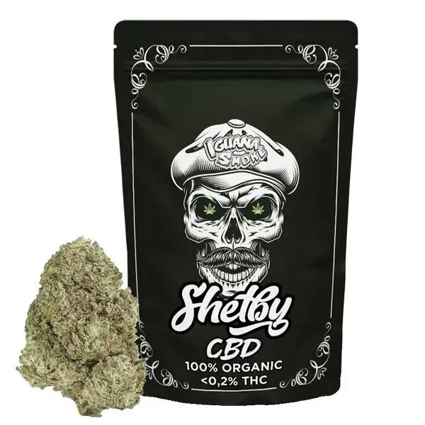 Flor CBD Shelby Greenhouse Iguana Smoke