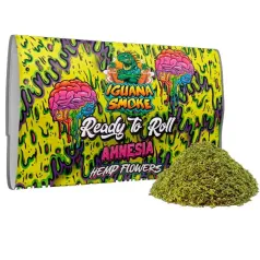 Picadura de flores variedad Amnesia CBD 15 g Iguana Smoke