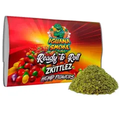 Picadura de flores CBD Zkittlez 15 g Iguana Smoke