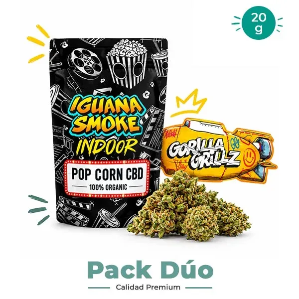 Pack Dúo Mini Cogollos CBD 20 g | Small Buds | ZentralCBD
