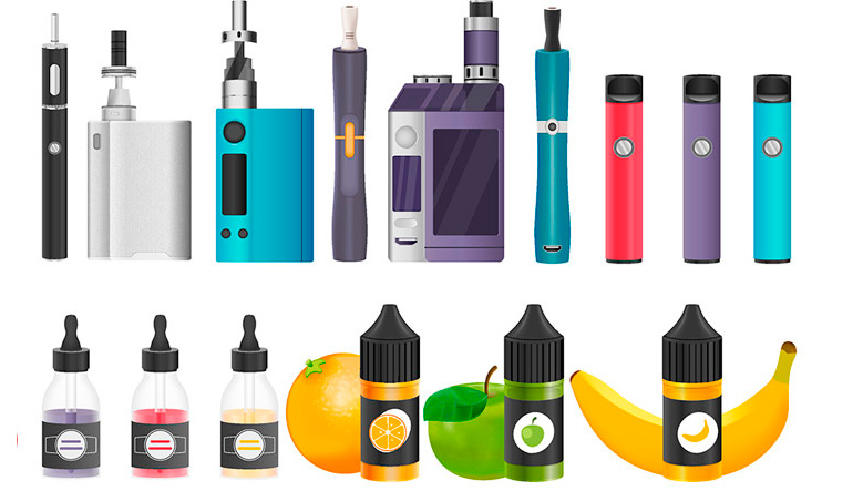 Dispositivos vapear cbd