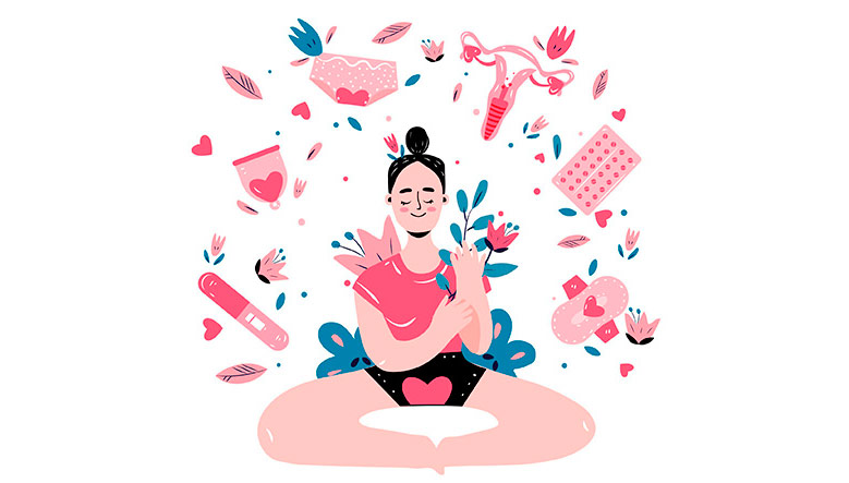 Ciclo menstrual y equilibrio con CBD