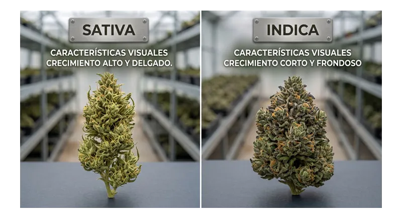 Sativa vs Indica: diferencias clave en el cáñamo CBD