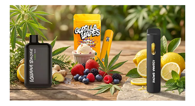 Vaper desechable CBD con sabor: cuáles son los más buscados